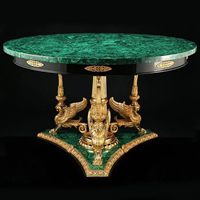 Malachite table